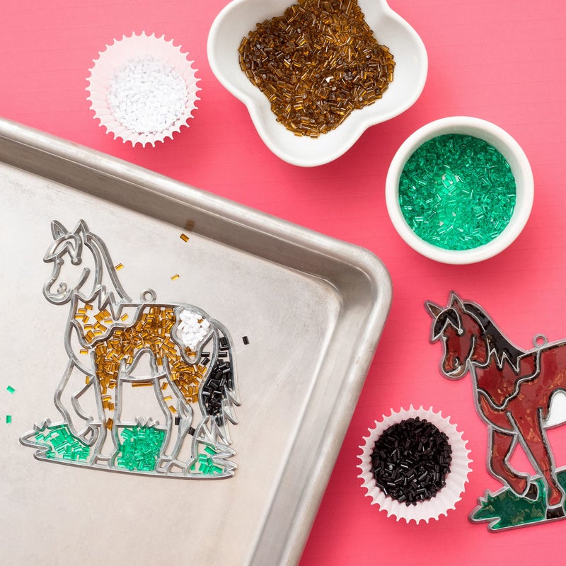 Colorbok TB-48945 Makit and Bakit Suncatcher Kit  Horse - Image 3
